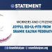 Workers and citizens, Joyful Eid-ul-Fitr from the Sramik Kalyan Federation!